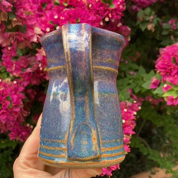 Mug studio pottery coffee tea handmade ceramic stoneware 13oz - Picture 5 of 15